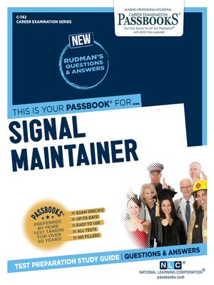 cover image of Signal Maintainer